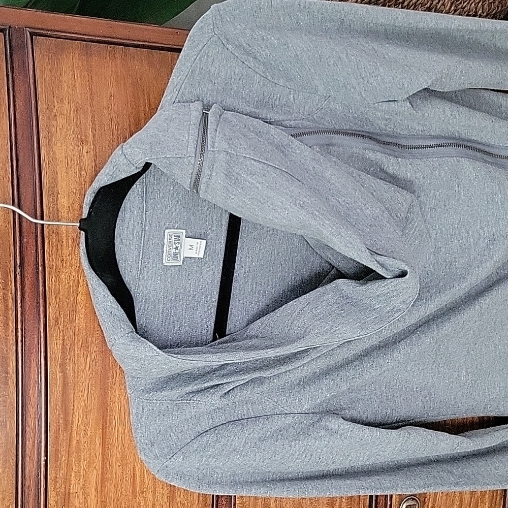 Converse One Star Asymmetrical Zip Jacket | Size Medium - Picture 3 of 7